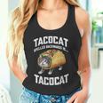 Tacocatpelled Backward Is Tacocat シャツ タコキャット好き タンクトップ