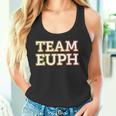 Team Euph Team Euphonium 吹奏楽部「チームユーフ」 おかしなユーフォニアム タンクトップ