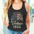 Vintage 1956 愛国的なイーグル、70歳の誕生日、アメリカ国旗 タンクトップ