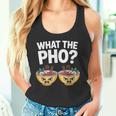 What The Pho 一緒にフォーを食べよう ベトナム旅行 ヌードルスープ フォーラバーズ タンクトップ