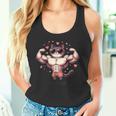 【面白tシャツ】マッチョ猫 面白い おもしろ 服 ネタ タンクトップ