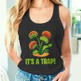 おもしろハエトリグサ It's A Trap 食虫植物 ボタニカル タンクトップ