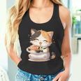 わがまま猫 寿司ねこ ラーメン好き かわいい おもしろ マンガ 長袖tシャツ タンクトップ