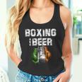 アイルランドのボクシングとビール 面白いアイルランド国旗tシャツ タンクトップ