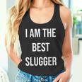 アイ・アム・ザ・ベスト・スラッガー 長袖tシャツ タンクトップ