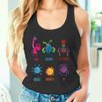 ウイルス学者のためのかわいいウイルスtシャツ タンクトップ