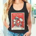 サイロシビンtシャツ レトロサイケデリックマジックマッシュルーム タンクトップ