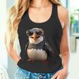 サングラスをかけたペンギン アニマル・フレンド ラブ・キュート・ペンギン タンクトップ