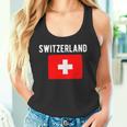 スイス国旗 スイス国地図フラッグ タンクトップ