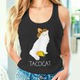 タコキャット-楽しい猫の回文 タンクトップ