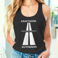 ドイツでの楽しい高速運転のためのクラフトワークアウトバーン 長袖tシャツ タンクトップ