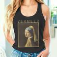 フェルメール 真珠の耳飾りの少女 面白いtシャツ 絵画 アート メンズ 面白い 服 美術 グッズ 油彩画 長袖tシャツ タンクトップ
