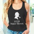 ブック愛好家 221B ベイカーストリート 探偵シャーロック・ホームズ タンクトップ