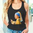 ラーメン 面白いtシャツ おもしろ ネタ フェルメール メンズ 面白い 服 おもしろグッズ グルメ 食べ物 タンクトップ