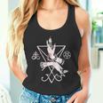 ルシファーの悪魔の紋章 五芒星とリヴァアタン十字架 長袖tシャツ タンクトップ
