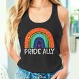 レインボーフラッグ プライド アリー ゲイプライド 月 Lgbtq Ally Lgbt タンクトップ
