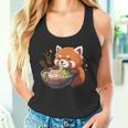 レッサーパンダ ラーメン かわいいレッサーパンダ タンクトップ