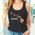 地図 ヴィンテージ お土産 ハワイ諸島 タンクトップ