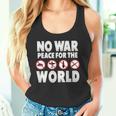 戦争禁止、平和、反戦、戦争禁止 長袖tシャツ タンクトップ