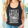 斉藤斎藤苗字名字 Aaito Thing You Wouldn't Understand Family Name タンクトップ
