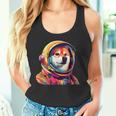 柴犬 面白いtシャツ 犬 宇宙飛行士 かわいい メンズ 子供 おもしろ 服 グッズ ネタ 犬好き タンクトップ