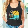 釣り 猫 面白いtシャツ 釣りバカ 釣り人 メンズ おもしろ ネタ 面白い 服 オリジナル 海釣り 川釣り タンクトップ