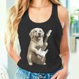 面白いtシャツ ゴールデンレトリバー 犬 ギター イヌ メンズ グッズ かわいい おもしろ 面白い 服 ネタ タンクトップ