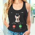 面白いtシャツ フレンチブルドッグ 着信 犬 イヌ メンズ グッズ かわいい おもしろ 面白い 服 ネタ タンクトップ