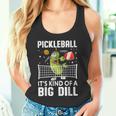 面白いピックルボールtシャツ It's Kind Of A Big Dill パドルボール タンクトップ