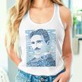 Glitschika s ニコラ・テスライラストtシャツ タンクトップ