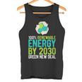 2030年までにグリーンニューディールの再生可能エネルギー 長袖tシャツ タンクトップ