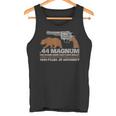 44マグナム ビッグボアハンティングリボルバー、ベアアウトドアトレイルtシャツ タンクトップ
