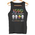 Adhd It's Not Disability It's A Different Abilitykeleton タンクトップ