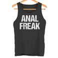 Anal Freak 面白い言葉 皮肉 かわいい クール アナルノベルティ タンクトップ