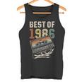 Best Of 1986 カセットテープ 40年 音楽 レトロ 誕生日 タンクトップ
