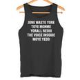 Don't Waste Your Time On Me ポップパンクロックバンド 面白い歌詞 タンクトップ