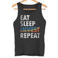 Eatleep Invest Repeat Investment Trading タンクトップ