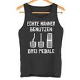 Echte Männer Benutzen Drei ペデール 旧車 手動運転 タンクトップ