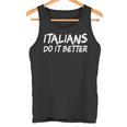 Italians Do It Better タンクトップ