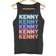 Modern Repeated Text Kenny タンクトップ