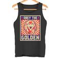 Obey The Golden ゴールデンレトリーバーオーナー向け タンクトップ