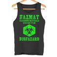 Green Biohazard 危険物 コスチューム キッズ メンズ タンクトップ