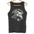 Hot Rodervice クラシック オールドアメリカンカー 自動車ガレージ タンクトップ