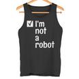I'm Not A Robot Aiゲーマー タンクトップ