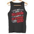 It's A Relationship With God Not Religion タンクトップ