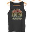 Legendince April 1967Intage 58Th Birthday Made In 1967 長袖tシャツ タンクトップ