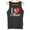 I Love Music D001-0095A タンクトップ