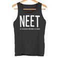 Neetネット 教育・雇用・トレーニングなし タンクトップ