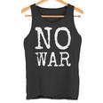 No War 平和 平和の鳩 アゲンストウォー 愛 No War タンクトップ