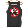 No War、アンチウォーデーストップサイン、スプレーペイント、No War。 タンクトップ